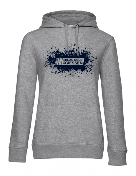 Hoodie Blau-Gold Splash